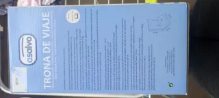 Trona de Viaje Asalvo Azul