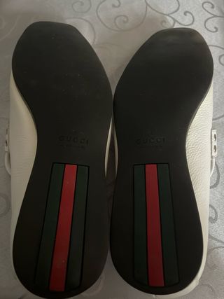 Mocasines Gucci Hombre Blancos