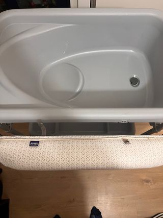 Bañera y cambiador para bebé