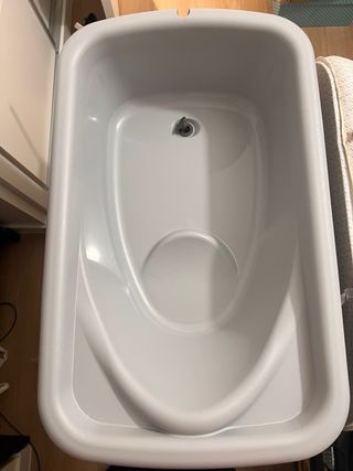 Bañera y cambiador para bebé