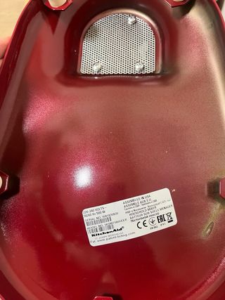 Batidora KitchenAid Artisan Roja 6.9L