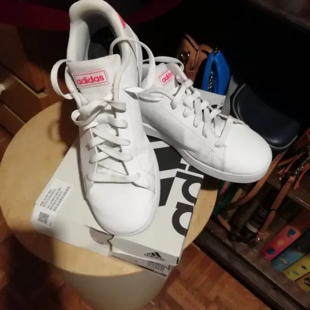 Deportivas Adidas Mujer Blancas y Rosas