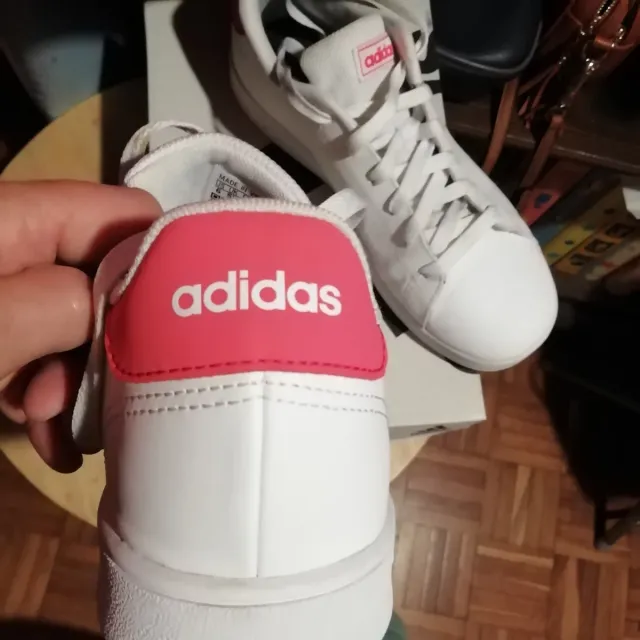 Deportivas Adidas Mujer Blancas y Rosas