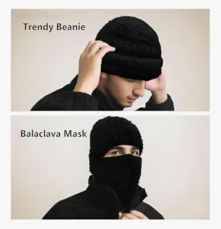 Pasamontañas gorro pelo