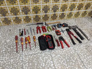 Lote Herramientas Electricidad