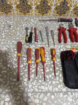 Lote Herramientas Electricidad