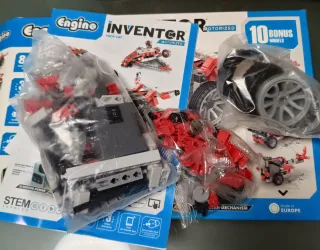 Engino Inventor Motorizado Coche de Carreras