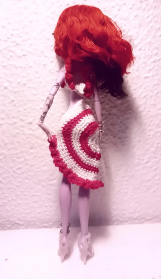 Vestido hecho a mano Monster High
