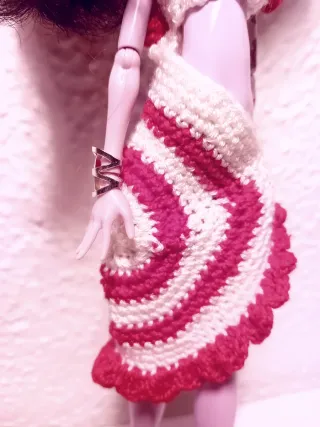 Vestido hecho a mano Monster High