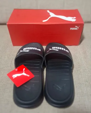 Chanclas Puma Popcat 20 Hombre Negras