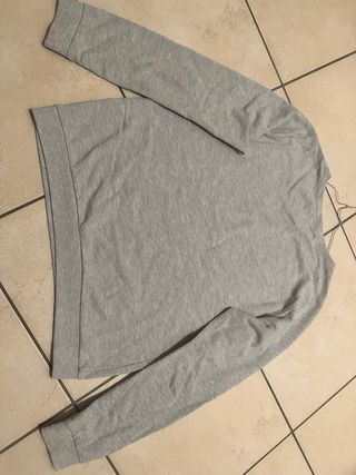 Maglia Even&Odd grigia stampa floreale