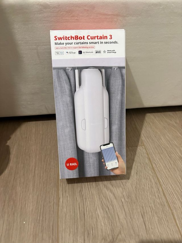 SwitchBot Curtain 3 U Rail 2 pezzi