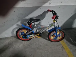 Bici 14" infantil Superthings 4-6 años