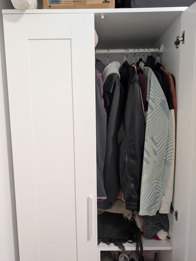 Armario 2 puertas blanco Brimnes IKEA