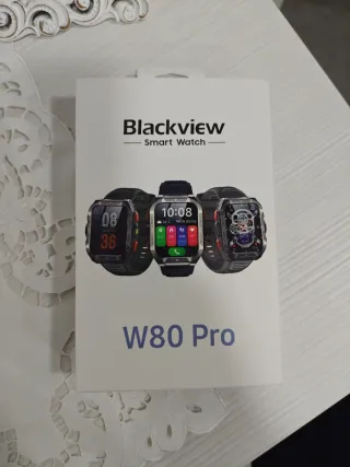 Smartwatch Blackview W80 Pro Nero/Argento