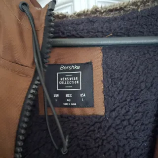 Cazadora invierno hombre marrón