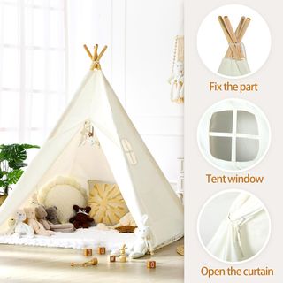 Tenda teepee per bambini per interni