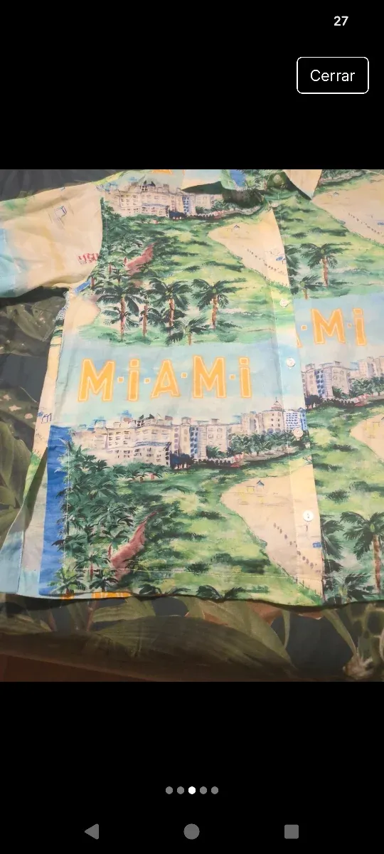 Camisa oversize Playa Miami