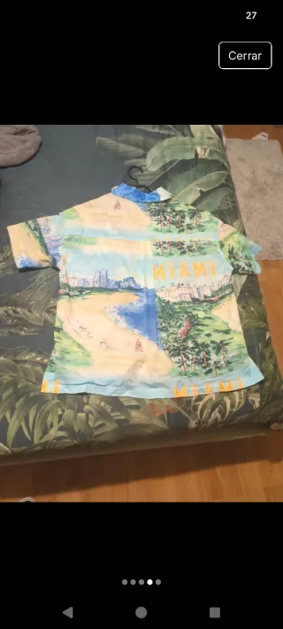 Camisa oversize Playa Miami