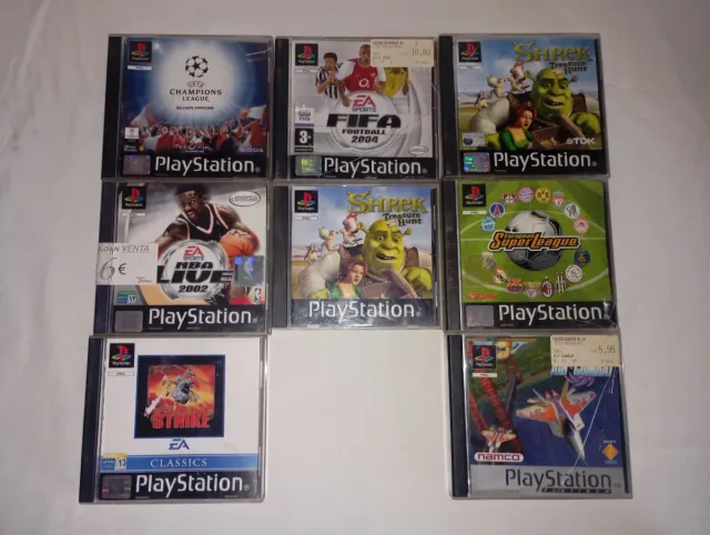 Lote 8 Juegos PlayStation 1 PS1