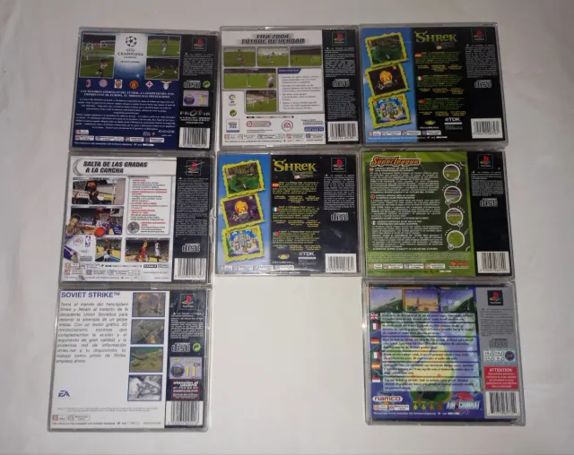 Lote 8 Juegos PlayStation 1 PS1