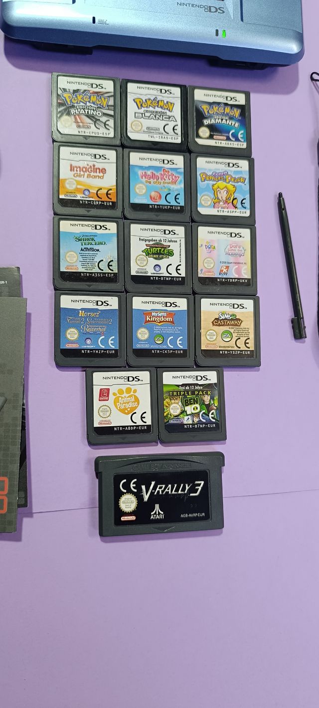 CONSOLA Nintendo DS FAT COMPLETA