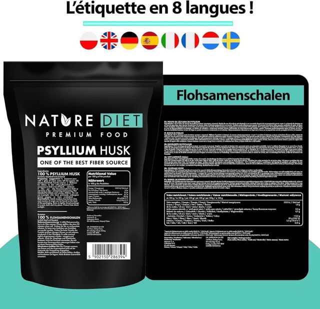 Bucce di Psillio 450g Nature Diet