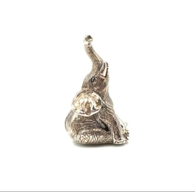 Figura Elefante Plata 925 Miniatura