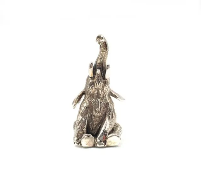 Figura Elefante Plata 925 Miniatura