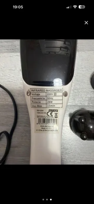 Masajeador Eléctrico Corporal con Accesorios