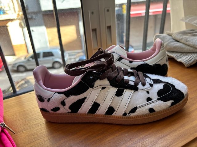 Adidas Samba Estampado Vaca