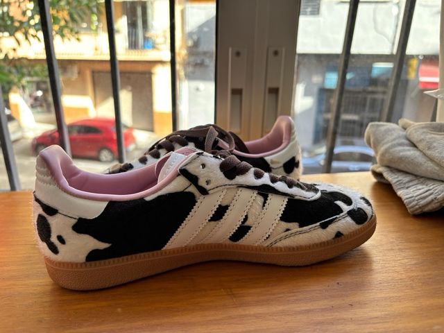 Adidas Samba Estampado Vaca