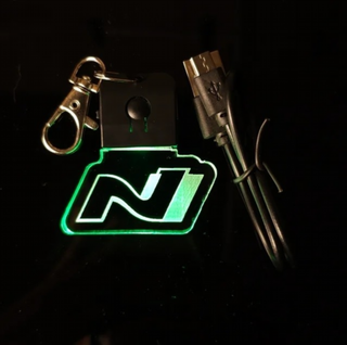 Llavero LED Hyundai N - Recargable