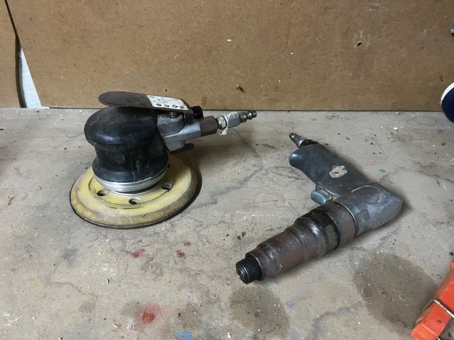 Lijadora y Atornillador Neumático