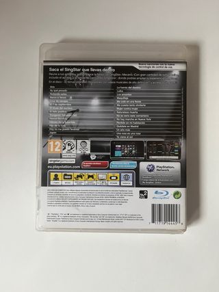 PS3 Singstar Mecano Karaoke Juego