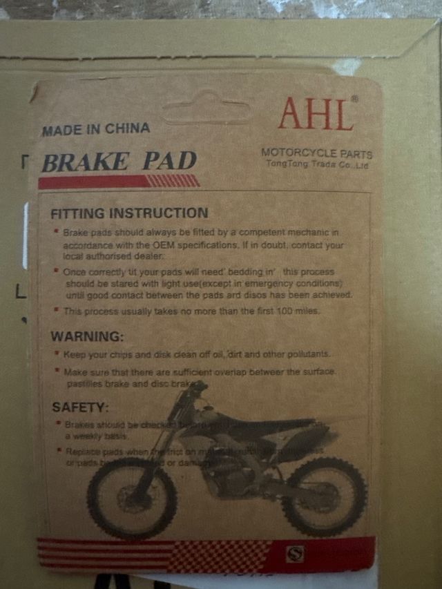 Pastillas de freno AHL A0-07S