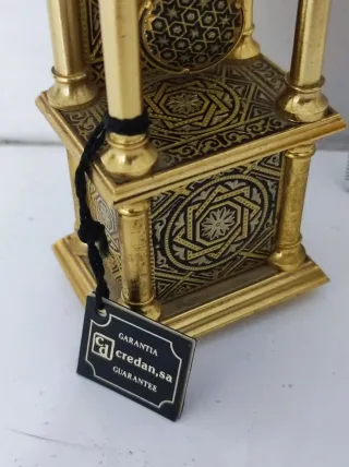 Reloj Credan SA damasquinado de Toledo oro 24kts