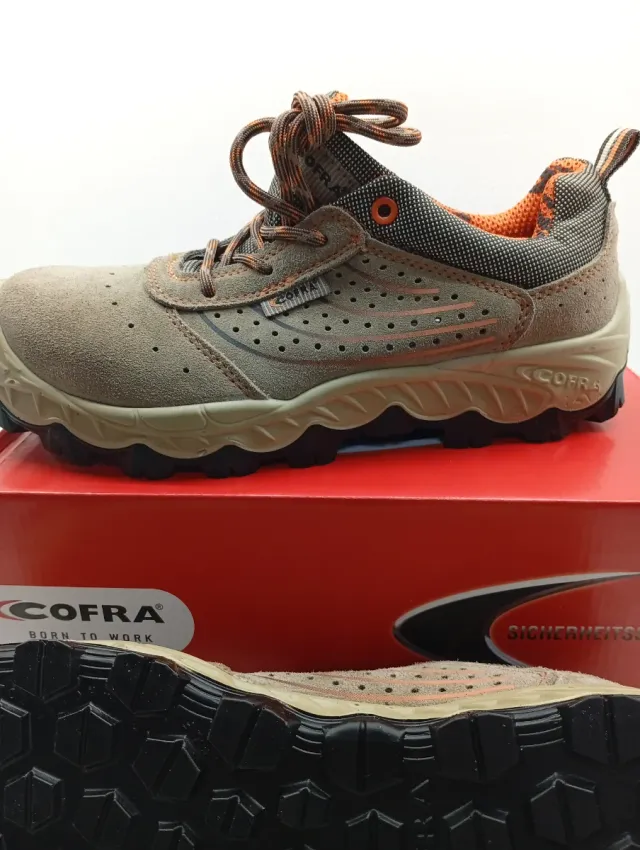 Zapatilla Cofra Talla 42 Marrón/Naranja