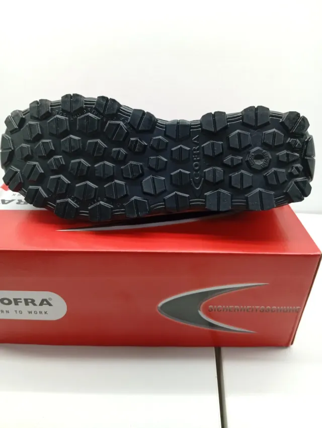 Zapatilla Cofra Talla 42 Marrón/Naranja