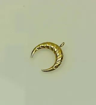Colgante Luna Oro 18k