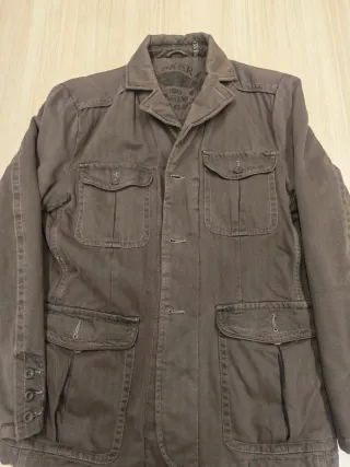 Field jacket vintage OXER marrone taglia L