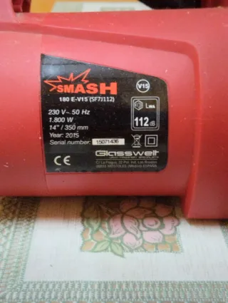 Sierra eléctrica Smash 180 E