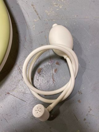 Bidé Portátil para Sanita - Verde/Branco