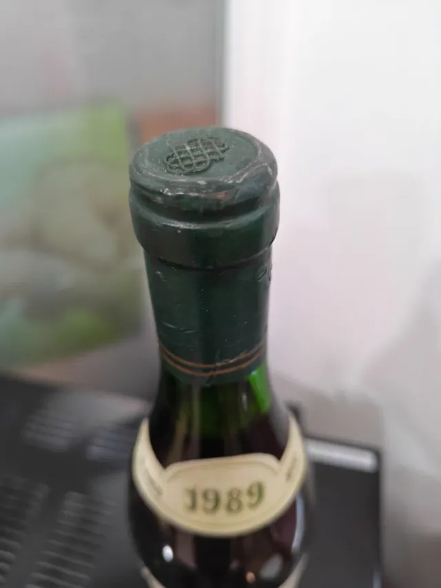 Bottiglia di Vino Bianco Viña Calera 1989