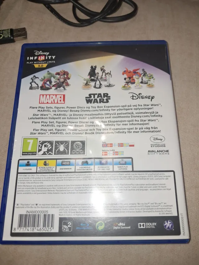 Disney Infinity 3.0 PS4 Juego + Figura