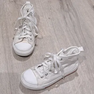 Zapatillas altas niña imitación Converse