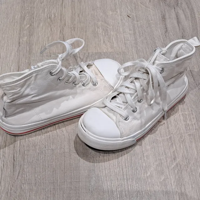 Zapatillas altas niña imitación Converse