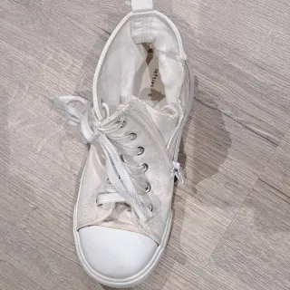 Zapatillas altas niña imitación Converse