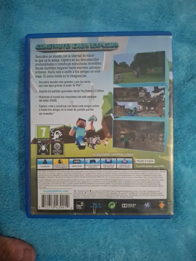 Minecraft PS4 Edición PlayStation 4