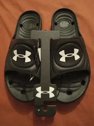 Chanclas Under Armour Negras Talla 46
